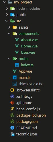 vue3+TypeScript+vue-router的使用方法