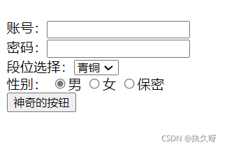 JavaScript一文带你玩转web表单网页