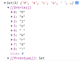 JavaScript的Set数据结构详解