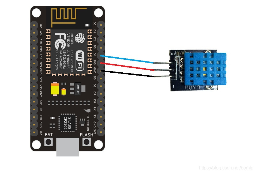 微信小程序+mqtt,esp8266温湿度读取的实现方法