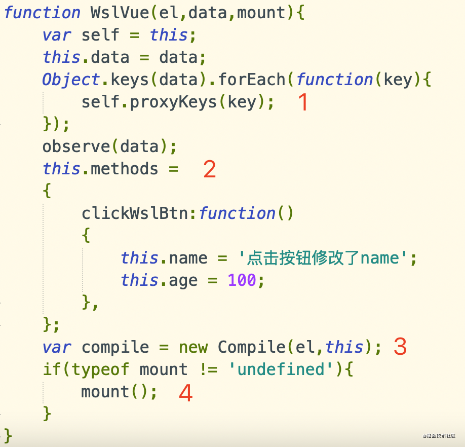 纯JS如何实现vue.js下的双向绑定功能