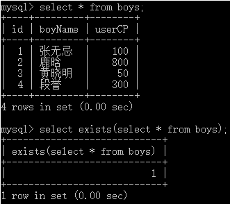 MySQL系列理解运用union(all)与limit及exists关键字教程