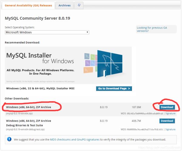win10安装zip版MySQL8.0.19的教程详解
