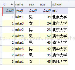 mysql 如何获取两个集合的交集/差集/并集