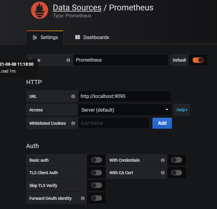 Prometheus 监控MySQL使用grafana展示