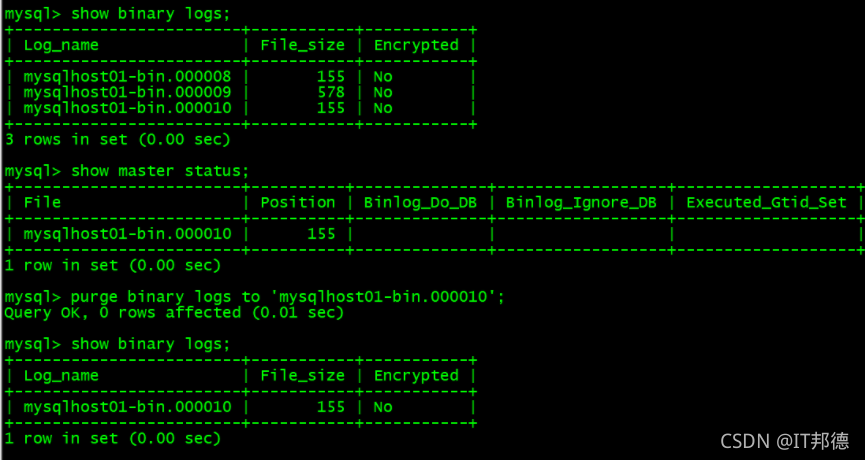 Mysql空间清理的几种具体方法