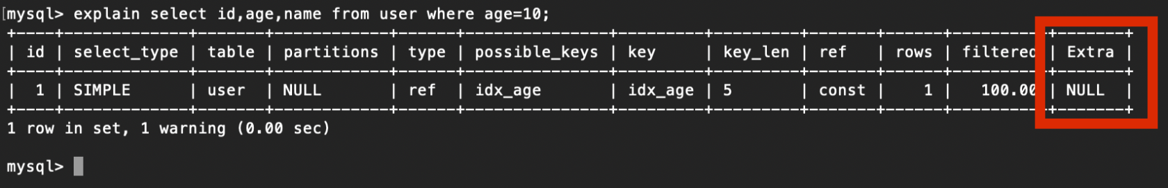 MySQL 的覆盖索引与回表的使用方法