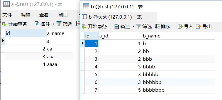 mysql中各种常见join连表查询实例总结