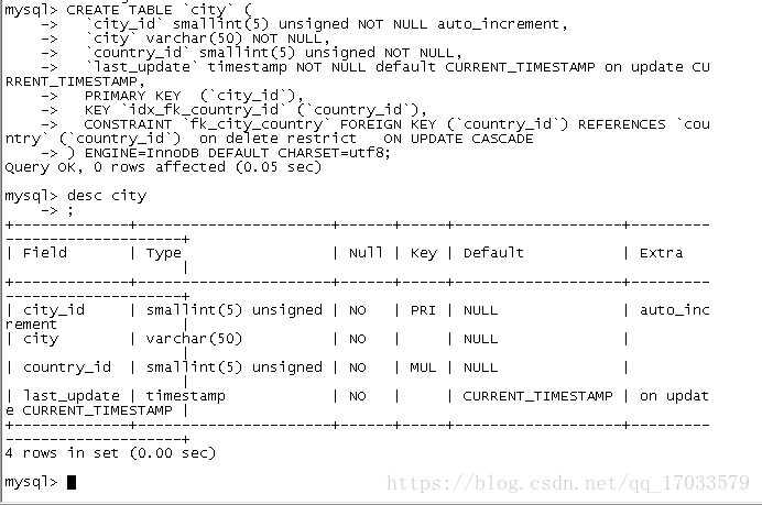 新手必学的mysql外键设置方式