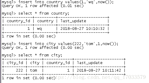 新手必学的mysql外键设置方式