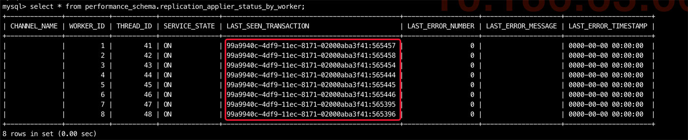 MySQL在线开启或禁用GTID模式