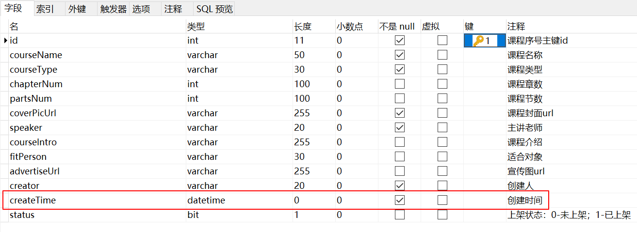 MySQL中查询当前时间间隔前1天的数据