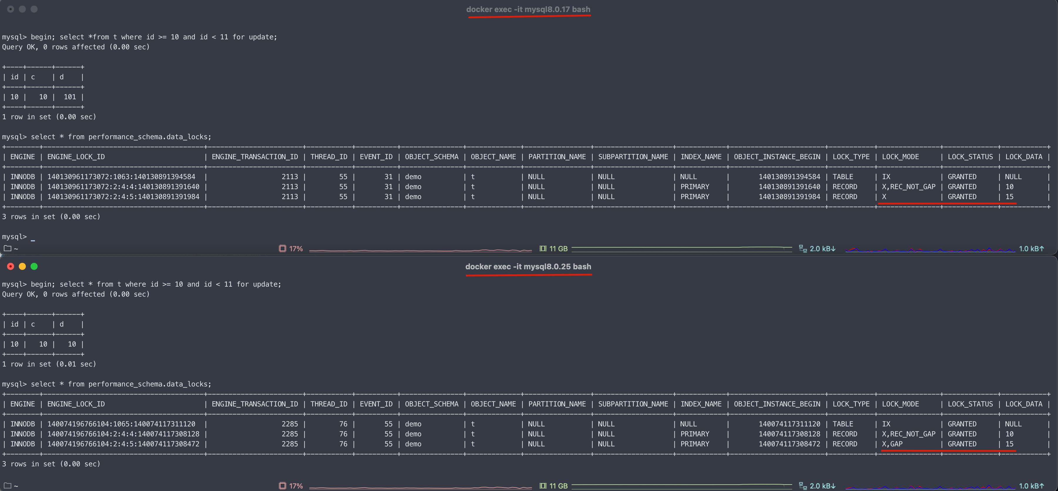 浅谈MySQL next-key lock 加锁范围