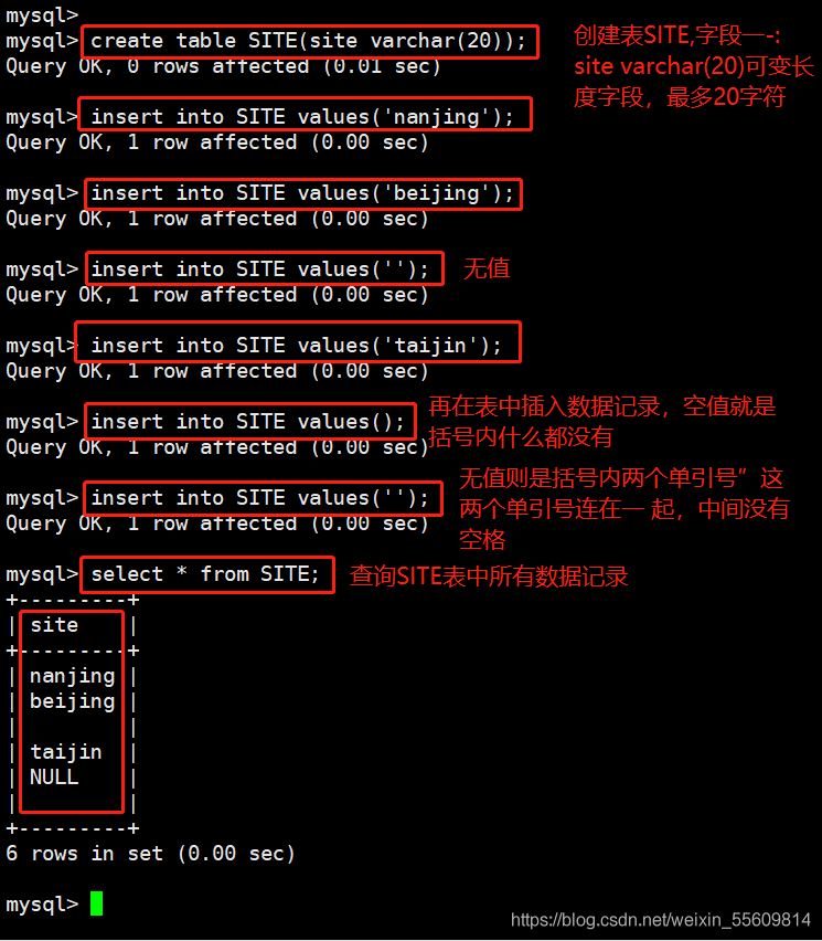 MySQL一些常用高级SQL语句