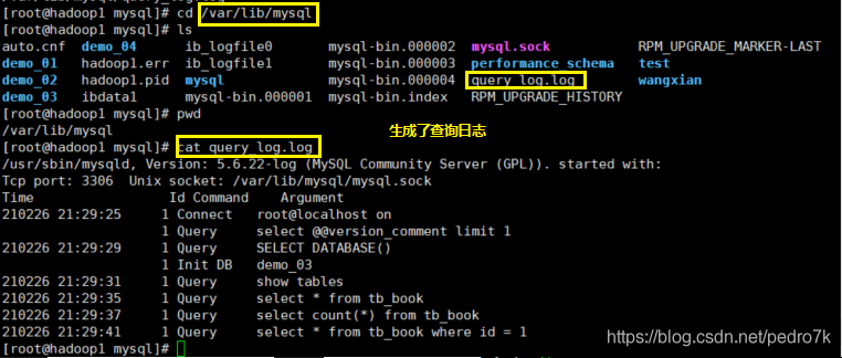 mysql日志系统的简单使用教程