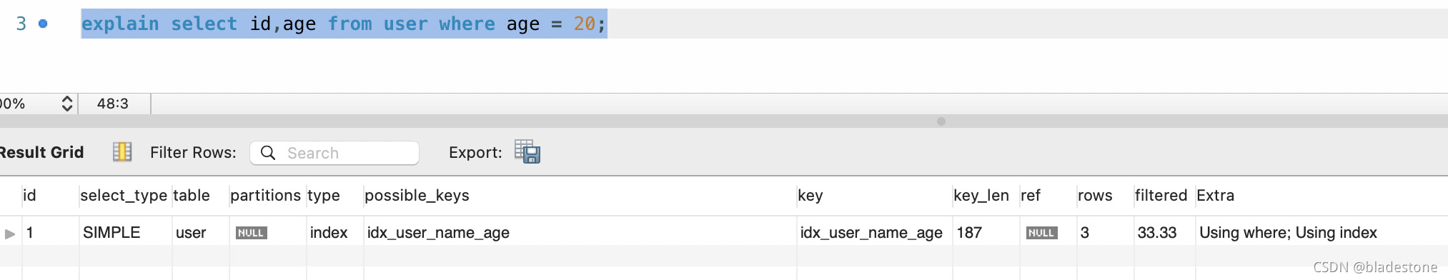 MySQL中的回表和索引覆盖示例详解