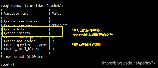 详解mysql查询缓存简单使用