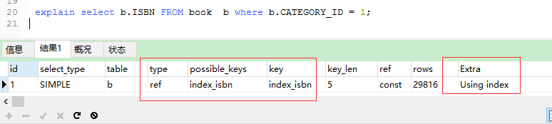 Mysql之组合索引方法详解