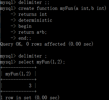 MySQL存储过程及常用函数代码解析