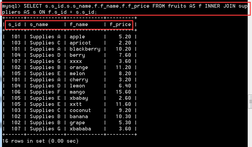 MySQL入门(三) 数据库表的查询操作【重要】