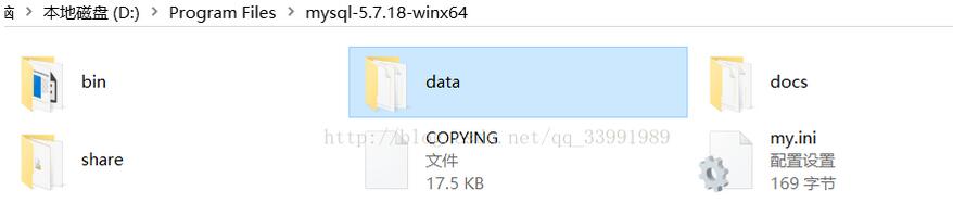 mysql5.7.18.zip免安装版本配置教程（windows）