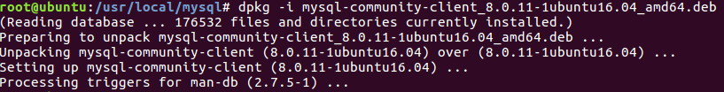 Ubuntu16.04安装mysql5.7.22的图文教程