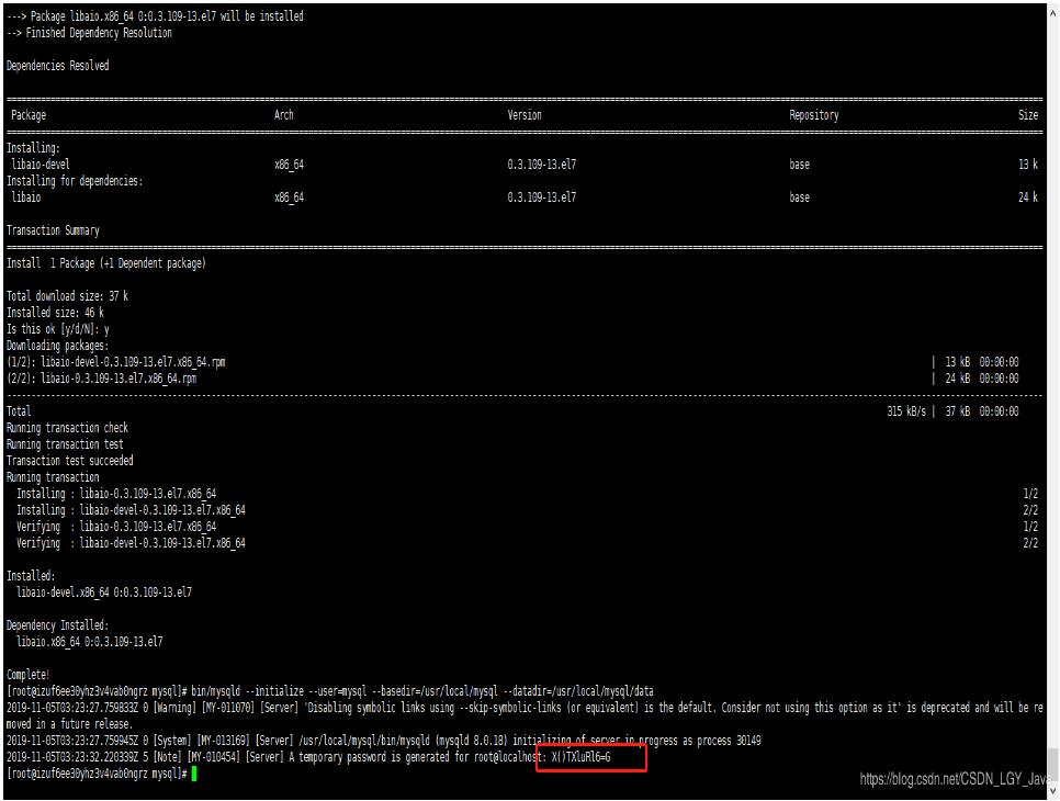 mysql 8.0.18 安装配置方法图文教程(linux)