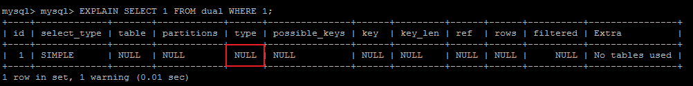 MySQL中通过EXPLAIN如何分析SQL的执行计划详解