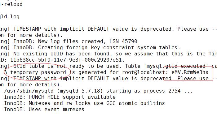 Centos7.3下mysql5.7安装配置教程