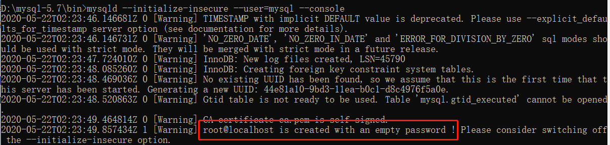 MySQL 5.7.30 安装与升级问题详细教程