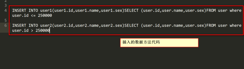 mysql分表程序改动方法