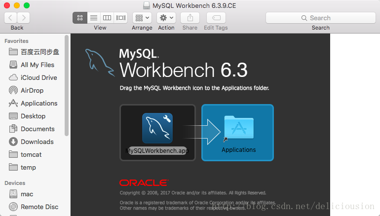 MAC下Mysql5.7+ MySQL Workbench安装配置方法图文教程