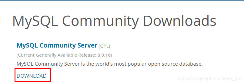 Windows下mysql community server 8.0.16安装配置方法图文教程