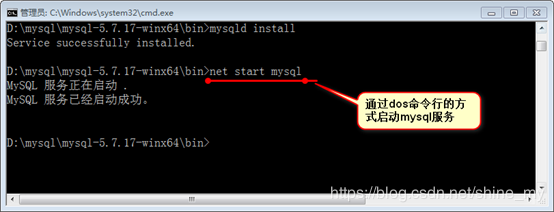 mysql 5.7.17 winx64解压版安装配置方法图文教程