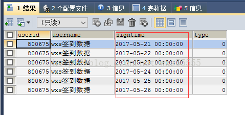 MYSQL实现连续签到功能断签一天从头开始(sql语句)