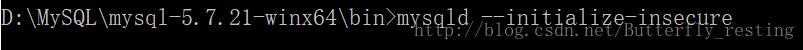 MySQL5.7.21安装与密码图文配置教程