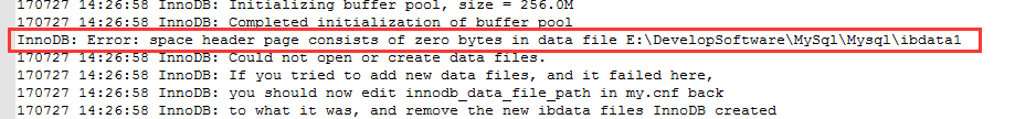 mysql执行sql文件报错Error: Unknown storage engine‘InnoDB’的解决方法