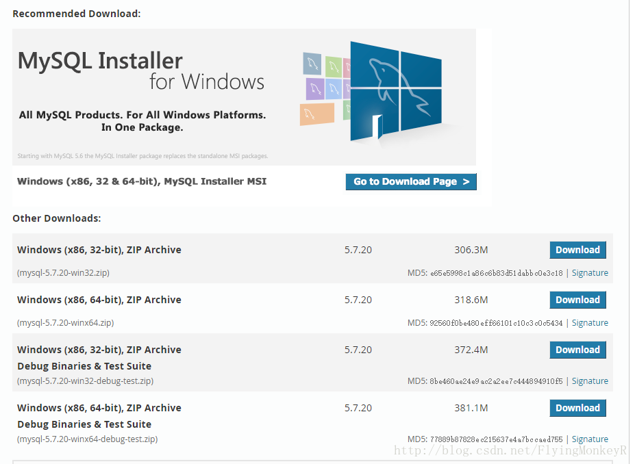 mysql Community Server 5.7.19安装指南（详细）