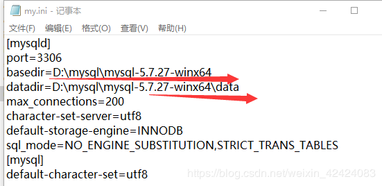 mysql 5.7.27 winx64安装配置方法图文教程