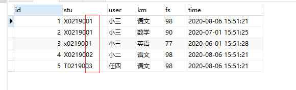 MySql比较运算符正则式匹配REGEXP的详细使用详解