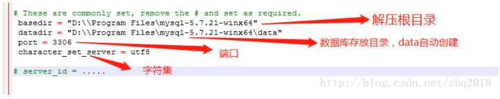 mysql 5.7.21 winx64绿色版安装配置方法图文教程