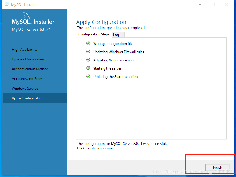 Windows10下mysql 8.0.22 安装配置方法图文教程