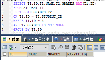 mysql max 与 where 间的执行问题小结