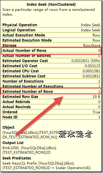 SQL Server中关于基数估计计算预估行数的一些方法探讨