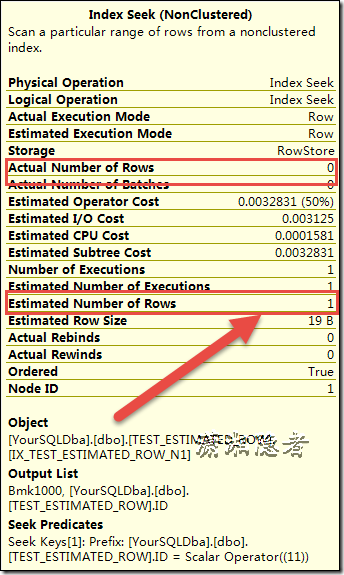 SQL Server中关于基数估计计算预估行数的一些方法探讨