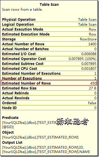 SQL Server中关于基数估计计算预估行数的一些方法探讨