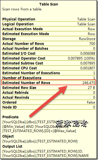 SQL Server中关于基数估计计算预估行数的一些方法探讨