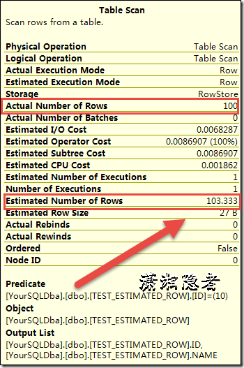 SQL Server中关于基数估计计算预估行数的一些方法探讨