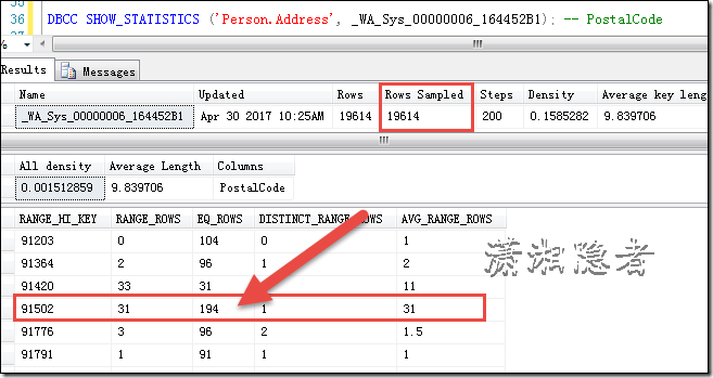 SQL Server中关于基数估计计算预估行数的一些方法探讨