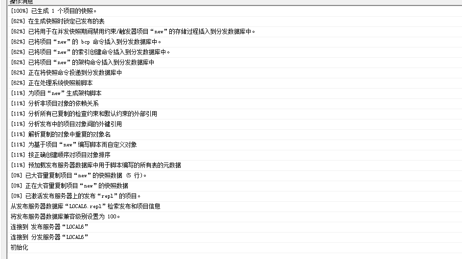 详解SQL Server 2016快照代理过程